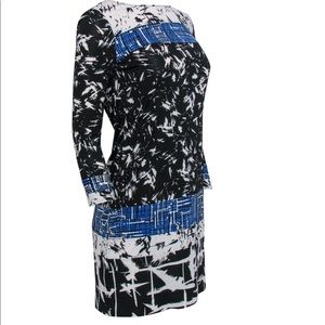 Used BCBG tunic printed jersey dress